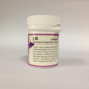 E.M(MEDICAMENTO PARA PEZ) 12.capsulas
