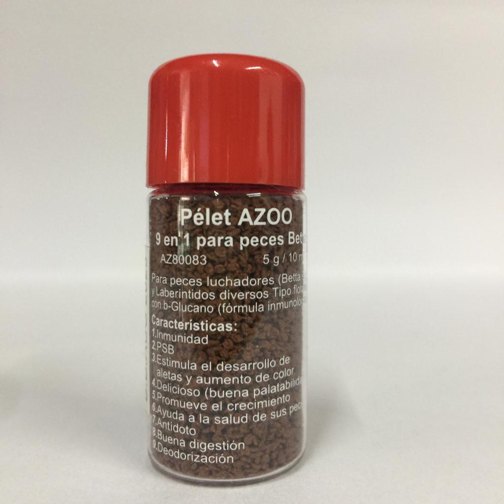 PELET AZOO(ALIMENTO PARA BETA) 5g