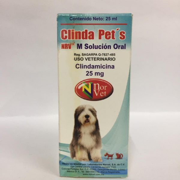 CLINDA PETS(ANTIBIOTICO)25mg