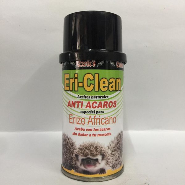 ERI-CLEAN ANTI ACAROS ESPECIAL PARA ERIZO AFRICANO 120 ML