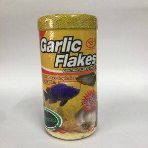 GARLIC FLAKES 150 G (HOJUELAS PARA PECES TROPICALES)