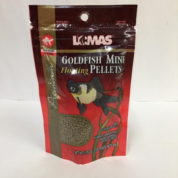GOLDFISH MINI FLOATING PELLETS 50G